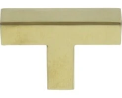 STARX Meubelknop T-model Vierkant 12x12x50 Mm Goud