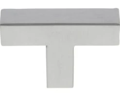 STARX Meubelknop T-model Vierkant 12x12x50 Mm RVS