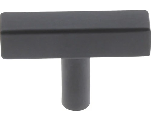 STARX Meubelknop T-model Vierkant/rond 12x12x50 Mm Zwart 3 STARX Meubelknop T-model Vierkant/rond 12x12x50 Mm Zwart