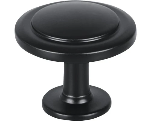 STARX Meubelknop Vlak Rond Ø 32 Mm Zwart 3 STARX Meubelknop Vlak Rond Ø 32 Mm Zwart