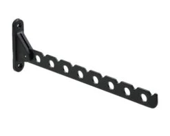 HETTICH Kledinghouder Inklapbaar 310 Mm Zwart