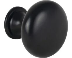 Meubelknop Metaal Ø 29 Mm Zwart