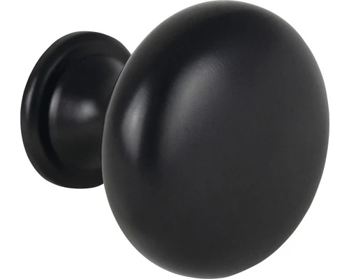 Meubelknop Metaal Ø 29 Mm Zwart 3 Meubelknop Metaal Ø 29 Mm Zwart
