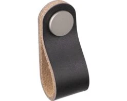STARX Meubelknop Leer 48x25 Mm Donkerbruin