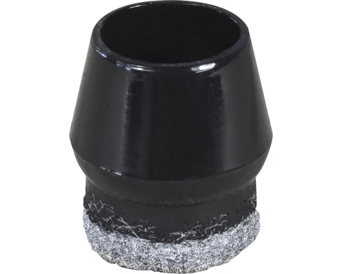 WAGNER Klemviltglijder Voor Buismeubelen 12-15 Mm Zwart, 4 Stuks 3 WAGNER Klemviltglijder Voor Buismeubelen 12-15 Mm Zwart, 4 Stuks