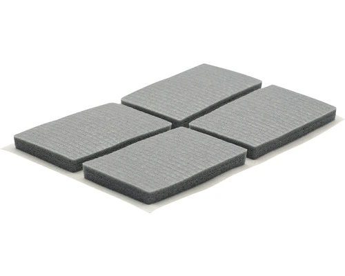 WAGNER Viltglijder EVA/PVC 32x22 Mm Grijs, 8 Stuks 4 WAGNER Viltglijder EVA/PVC 32x22 Mm Grijs, 8 Stuks - Afbeelding 2