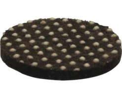 WAGNER Viltglijder Antislip PVC 28x3 Mm Bruin, 12 Stuks