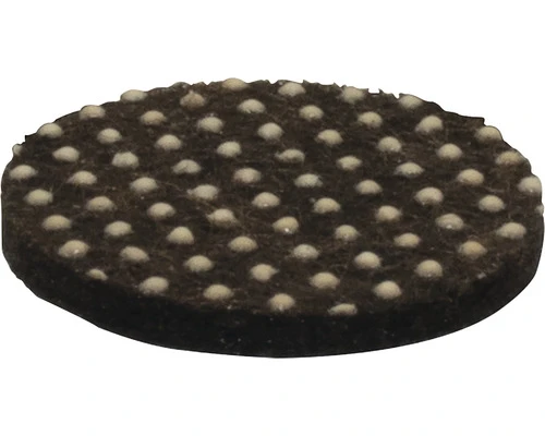 WAGNER Viltglijder Antislip PVC 28x3 Mm Bruin, 12 Stuks 3 WAGNER Viltglijder Antislip PVC 28x3 Mm Bruin, 12 Stuks