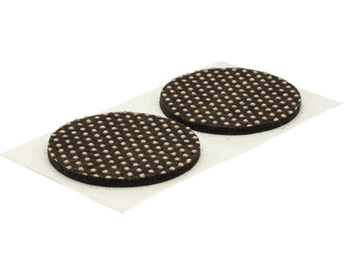 WAGNER Viltglijder Antislip PVC 40 Mm Bruin, 4 Stuks 4 WAGNER Viltglijder Antislip PVC 40 Mm Bruin, 4 Stuks - Afbeelding 2