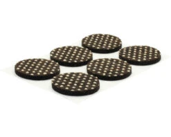 Alternative view of WAGNER Viltglijder Antislip PVC 22 Mm Bruin, 12 Stuks