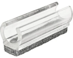 WAGNER Klemviltglijder 12 Mm Transparant, 4 Stuks