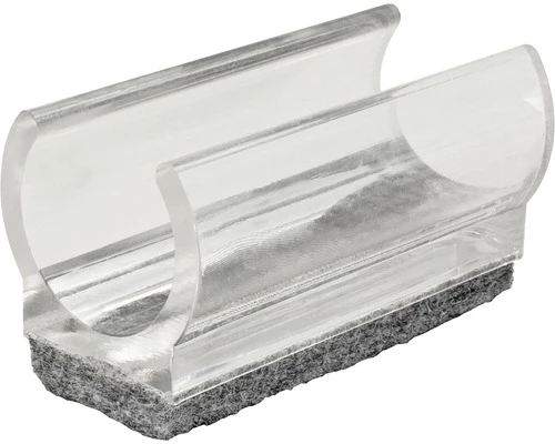 WAGNER Klemviltglijder 22 Mm Transparant, 4 Stuks 3 WAGNER Klemviltglijder 22 Mm Transparant, 4 Stuks