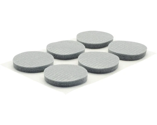 WAGNER Viltglijder EVA/PVC 22 Mm Grijs, 12 Stuks 4 WAGNER Viltglijder EVA/PVC 22 Mm Grijs, 12 Stuks - Afbeelding 2
