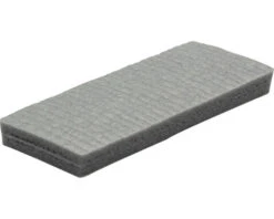 WAGNER Viltglijder EVA/PVC 44x16 Mm Grijs, 12 Stuks