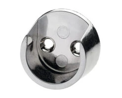 HETTICH Kastroededrager Ø 25 Mm Verchroomd, 25 Stuks