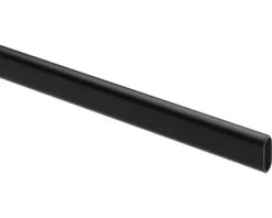 HETTICH Kastroede Ovaal 15x30 Mm Zwart 100 Cm