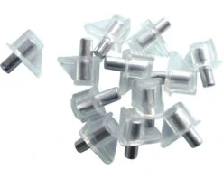 Kastplankdrager Transparant 5 Mm 12 Stuks