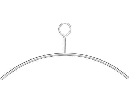 INTERSTEEL Kledinghanger Met Dicht Oog 455 Mm RVS Geborsteld 3 INTERSTEEL Kledinghanger Met Dicht Oog 455 Mm RVS Geborsteld