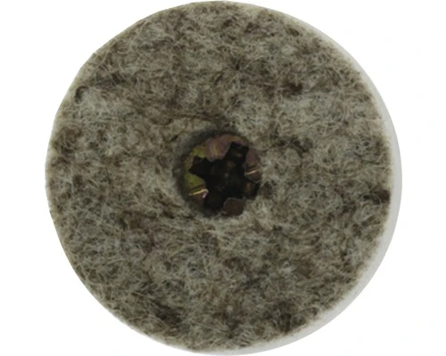 TARROX Viltglijder Metaal Schroefbaar Rond Bruin Ø 24 Mm, 24 Stuks 5 TARROX Viltglijder Metaal Schroefbaar Rond Bruin Ø 24 Mm, 24 Stuks - Afbeelding 3