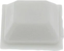 TARROX Meubelglijder Kunststof 18x18 Mm Wit 8 Stuks