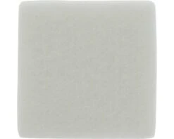 TARROX Antikras Vilt Zelklevend Vierkant Wit 25x25x6 Mm, 8 Stuks