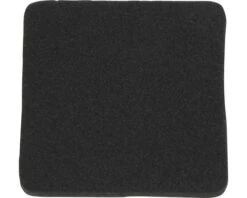 TARROX Antislip Rubber Zelfklevend Zwart 25x25 Mm, 9 Stuks