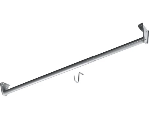 HETTICH Kastroede Verstelbaar Ø 26 Mm Zilvergrijs 68-120 Cm 3 HETTICH Kastroede Verstelbaar Ø 26 Mm Zilvergrijs 68-120 Cm