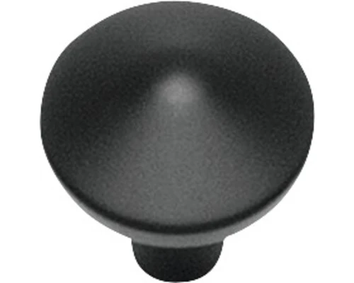 INTERSTEEL Meubelknop Met Punt Mat Zwart, Ø 20 Mm 3 INTERSTEEL Meubelknop Met Punt Mat Zwart, Ø 20 Mm
