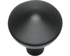 INTERSTEEL Meubelknop Met Punt Mat Zwart, Ø 30 Mm