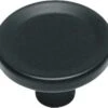 INTERSTEEL Meubelknop Plat Mat Zwart, Ø 44 Mm -Hettich shop DV 8 7127610 02 4c NL 20171211053509