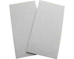 Viltglijder Zelfklevend Vierkant Wit 100x200 Mm, 2 Stuks