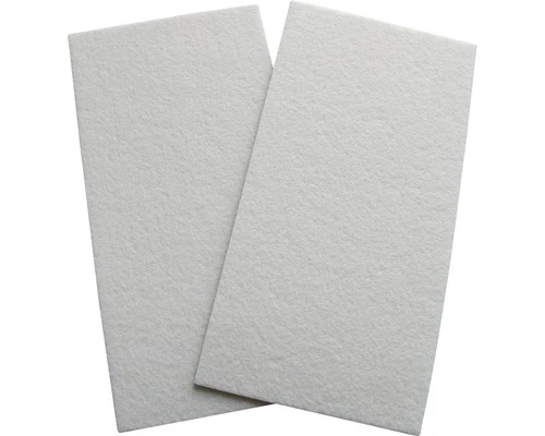 Viltglijder Zelfklevend Vierkant Wit 100x200 Mm, 2 Stuks 3 Viltglijder Zelfklevend Vierkant Wit 100x200 Mm, 2 Stuks