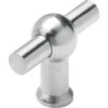 INTERSTEEL Meubelknop T-vorm Recht RVS Geborsteld, 70x45 Mm -Hettich shop DV 8 7942304 02 4c NL 20171211224051