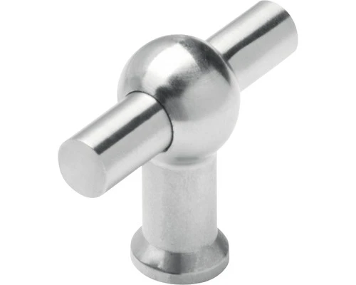 INTERSTEEL Meubelknop T-vorm Recht RVS Geborsteld, 70x45 Mm 3 INTERSTEEL Meubelknop T-vorm Recht RVS Geborsteld, 70x45 Mm