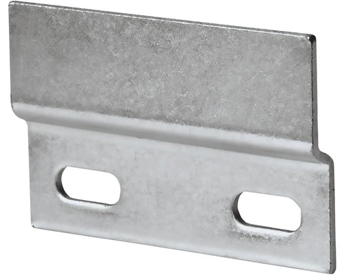 HETTICH Kastophangrail 76x47,5 Mm Verzinkt, 2 Stuks 3 HETTICH Kastophangrail 76x47,5 Mm Verzinkt, 2 Stuks
