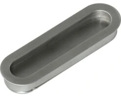 Schuifdeurkom RVS Geborsteld 130 Mm