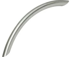 Booggreep Roestvrij Staal Geborsteld, 128 Mm