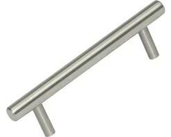 Stanggreep Roestvrij Staal Geborsteld, 96 Mm