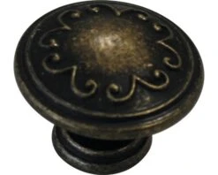 Meubelknop Metaal Bruin Ø 32 Mm