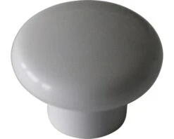 Meubelknop Kunststof Wit Ø 34 Mm