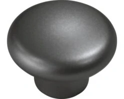 Meubelknop Kunststof Zilver Ø 34 Mm
