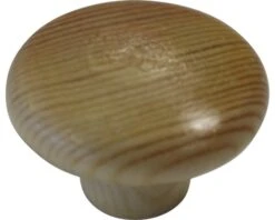 Meubelknop Grenen Gelakt Ø 40 Mm
