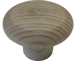 Meubelknop Grenen Ruw Ø 40 Mm