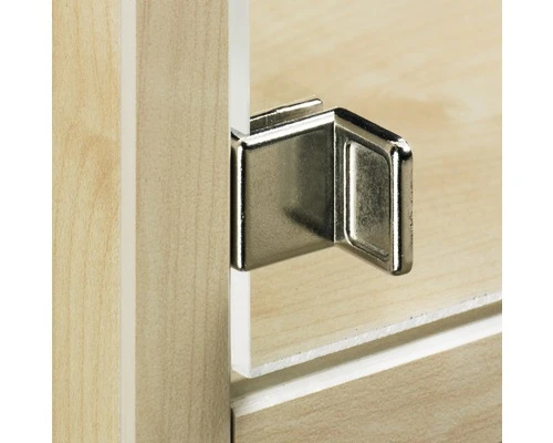 Glasdeurgreep Vernikkeld 4 Glasdeurgreep Vernikkeld - Afbeelding 2