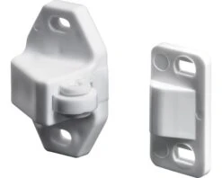 HETTICH Meubelsnapper Rollfix Kunststof Wit, 10 Stuks