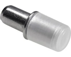 HETTICH Glasplaatdrager, Staal/kunststof 5 Mm, 100 Stuks