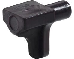 HETTICH Plankdrager Met Tap, Kunststof Bruin 5 Mm, 200 Stuks