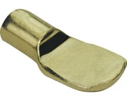 HETTICH Plankdrager Lepelvormig, Vermessingd, Ø 7/8 Mm, 40 Stuks