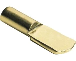 HETTICH Plankdrager Lepelvormig, Vermessingd, Ø 5 Mm, 100 Stuks