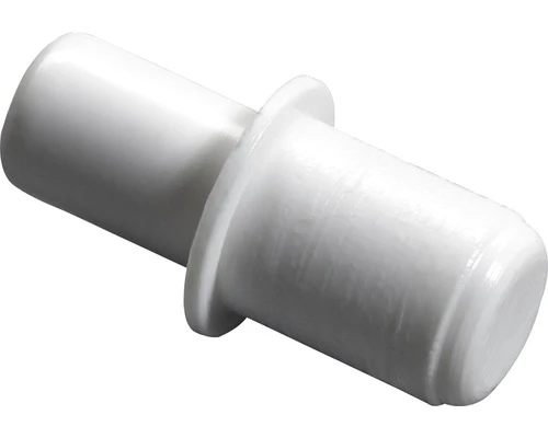 HETTICH Insteek-plankdrager, Kunststof Wit, Ø 5/6 Mm, 100 Stuks 3 HETTICH Insteek-plankdrager, Kunststof Wit, Ø 5/6 Mm, 100 Stuks